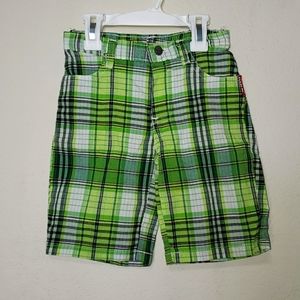 Marvel Comics Boys Checkered Shorts Size 4t